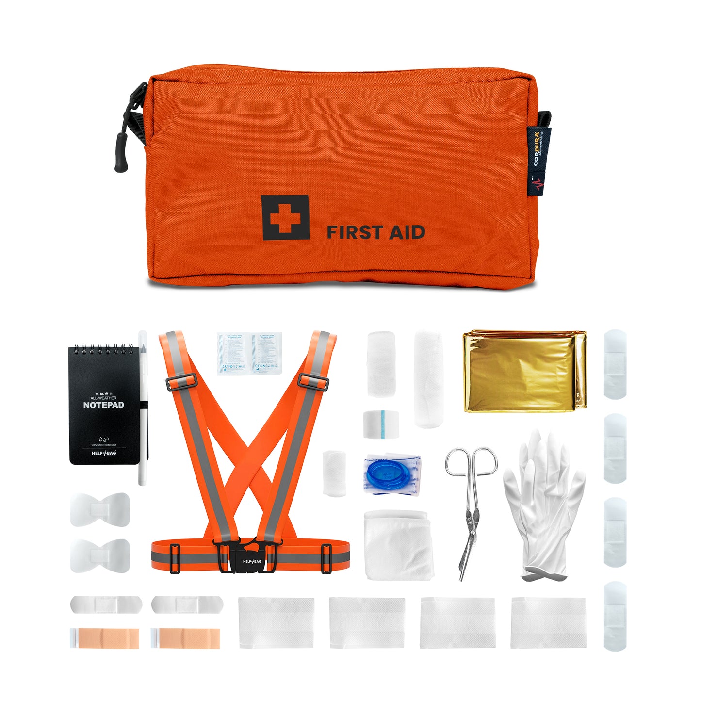 Zestaw awaryjny HELP BAG® MAX z wyposażeniem w subskrypcji