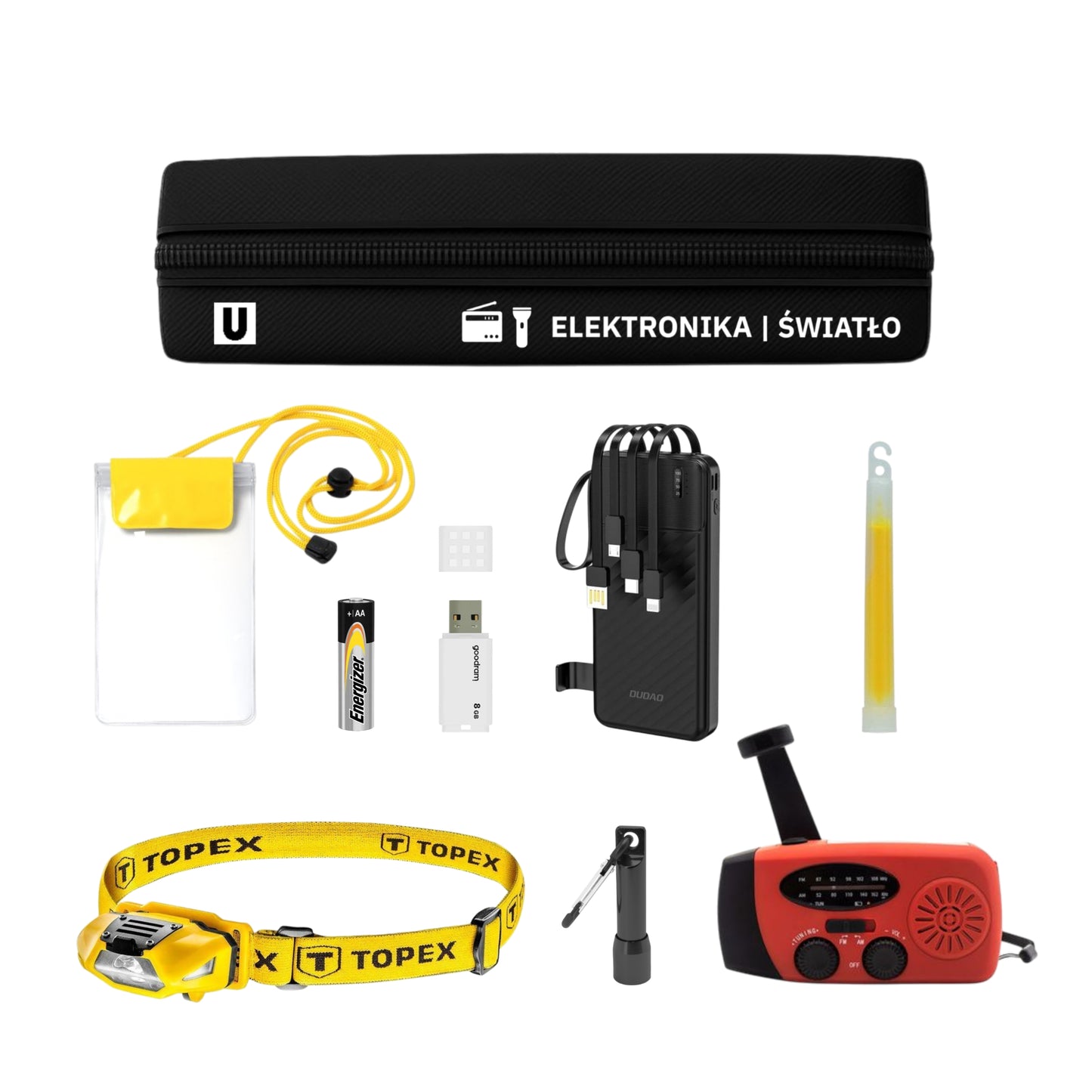 Plecak Ewakuacyjny 72h Taktyczny z wyposażeniem