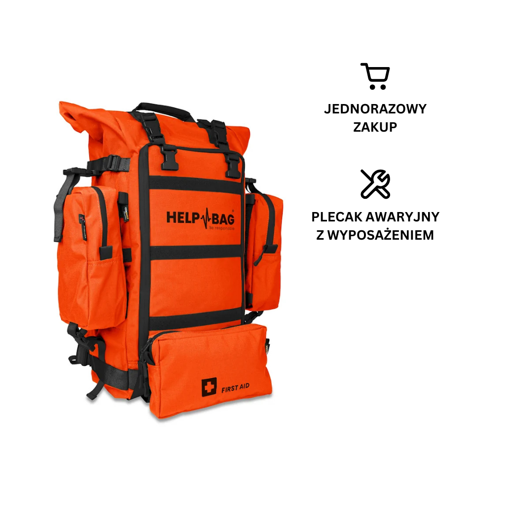 Zestaw awaryjny HELP BAG® MAX z wyposażeniem