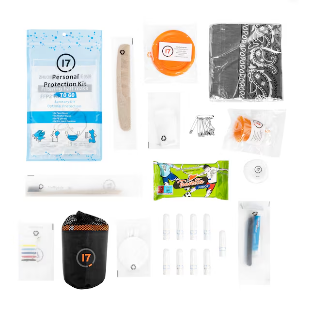 Plecak awaryjny 17 z wyposażeniem