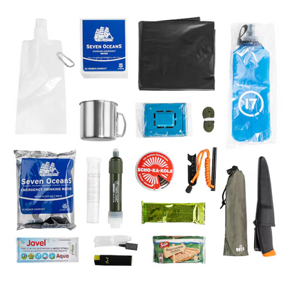 Plecak awaryjny 17 z wyposażeniem